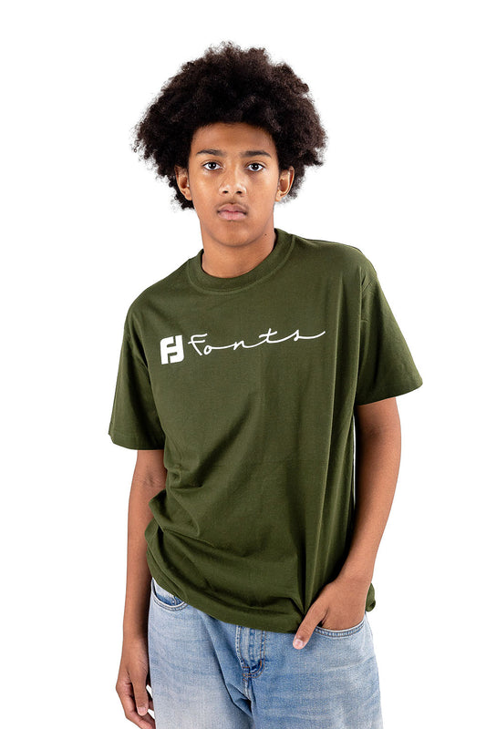 Fonts: Men's T-Shirt