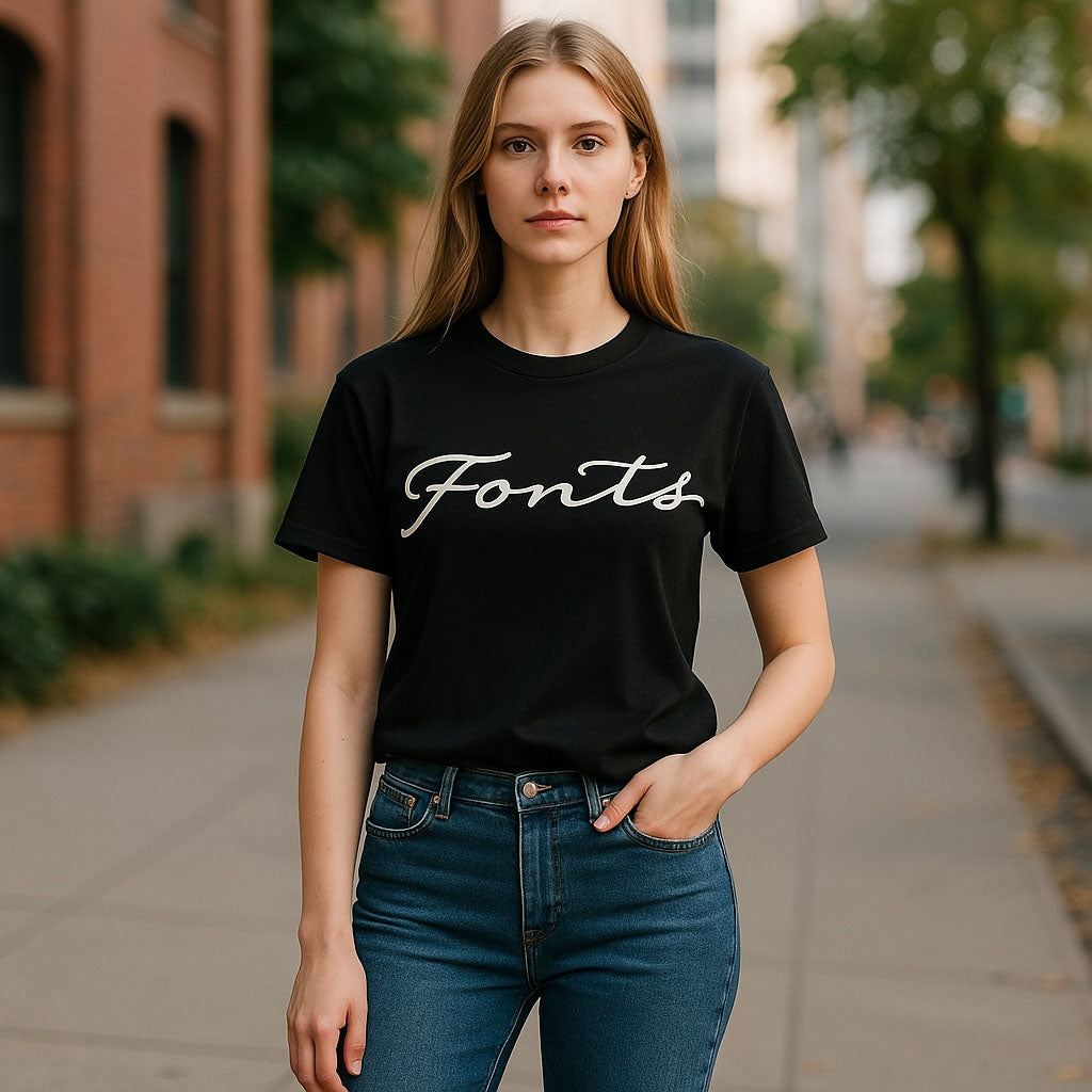 Fonts: T-Shirt